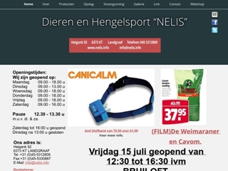 NELIS HENGELSPORT-DIERENSPECIAALZAAK