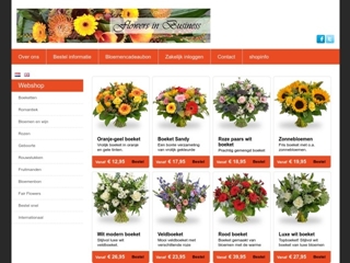 FLOWERS IN BUSINESS/BLOEMEN IN BUSINESS