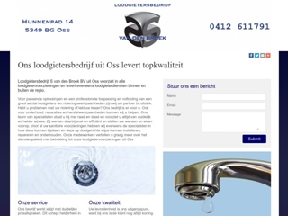 LOODGIETERSBEDRIJF S VAN DEN BROEK BV