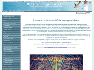 ONTSPANNINGSMUZIEK.NL