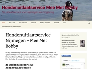 MEE MET BOBBY HONDENUITLAATSERVICE