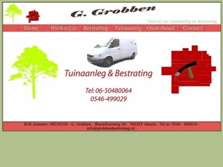 GROBBEN TUINAANLEG & BESTRATING G