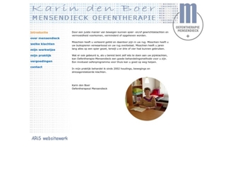 KARIN DEN BOER MENSENDIECK OEFENTHERAPIE