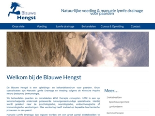 BLAUWE HENGST