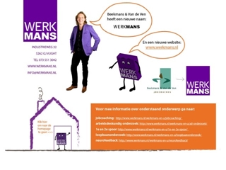 BEEKMANS & VAN DE VEN ARBEIDSRE-INTEGRATIE