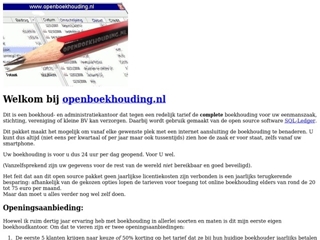 OPENBOEKHOUDING.NL