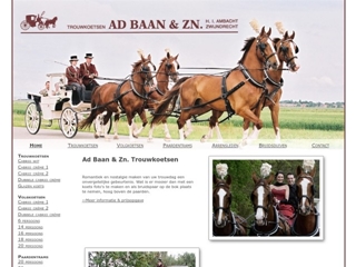 BAAN TROUWKOETSEN AD