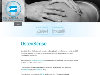OSTEOSENSE PRAKTIJK VOOR OSTEOPATHIE
