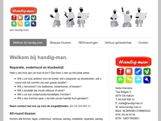 REPARATIE EN KLUSBEDRIJF HANDIG-MAN