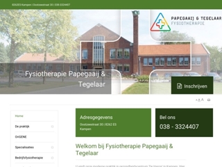 DE HANZE - FYSIOTHERAPIE PAPEGAAIJ EN TEGELAAR