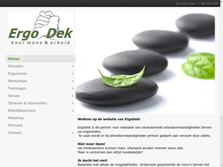 ERGODEK TRAININGEN ADVIES