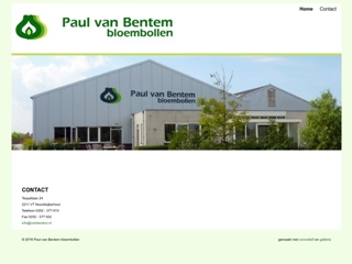 BENTEM BLOEMBOLLEN PAUL VAN