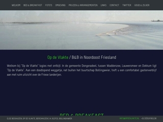 OP DE VLAKTE