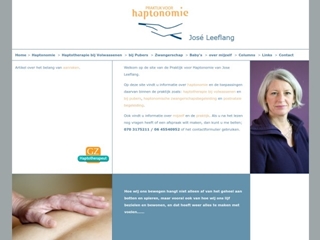 HAPTONOMIEPRAKTIJK LEEFLANG JOSE