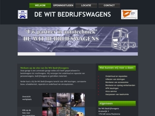 WIT BEDRIJFSWAGENS DE