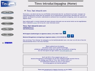 TINVO, TAAL: INHOUD & VORM VOF