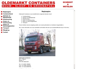 OLDERMARKT CONTAINERS