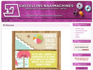 CASTELIJNS NAAIMACHINES