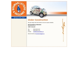 BOSMANLETTERS & RECLAME