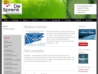 TENNISVERENIGING SPRENK DE