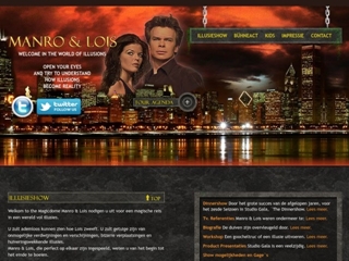 MANRO EN LOIS GOOCHELAAR/ILLUSIONIST