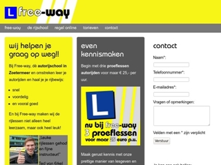 FREE-WAY VERKEERSOPLEIDINGEN