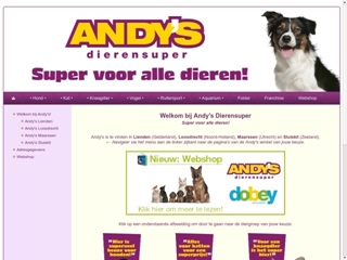 ANDY'S DIERENSUPER FA R VAN HENTEN & ZN