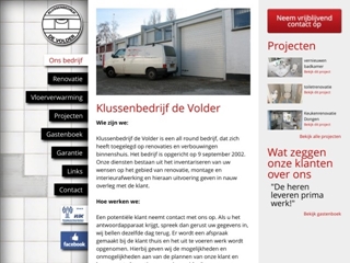 VOLDER KLUSSENBEDRIJF DE