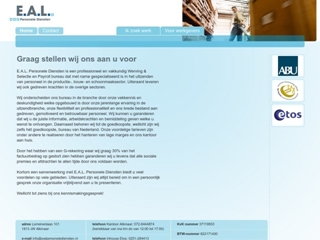 E.A.L. PERSONELE DIENSTEN BV