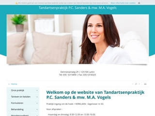 SANDERS P C & VOGELS M A TANDARTSENPRAKTIJK
