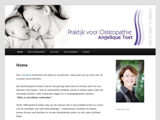TOET PRAKTIJK VOOR OSTEOPATHIE ANGELIQUE