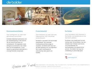 BOLDER DE