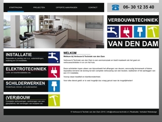 DAM VERBOUW EN TECHNIEK VAN DEN