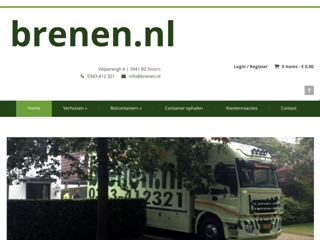 BRENEN & ZN BV ERKENDE VERHUIZERS M J VAN