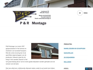P & R MONTAGE KUNSTSTOF KOZIJNEN EN DEUREN