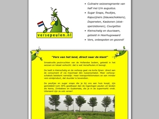 SENDERS SUGAR SNAPS & PEULTJES