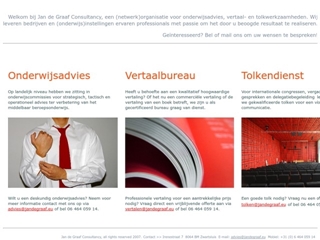 JAN DE GRAAF CONSULTANCY