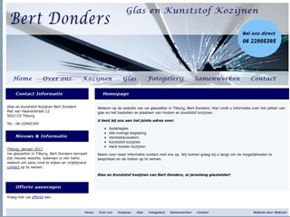DONDERS GLAS EN KUNSTSTOF KOZIJNEN BERT