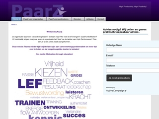 PAARZ TEAM & ORGANISATIE ONTWIKKELING