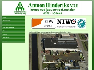 HINDERIKS ANTOON