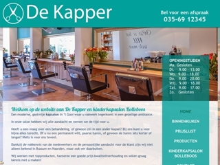 DE KAPPER EN KINDERKAPSALON BOLLEBOOS