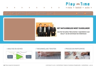 PLAY-TIME VISIE BELEID ACTIE