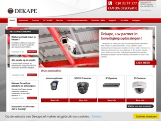 DEKAPE CCTV GROOTHANDEL