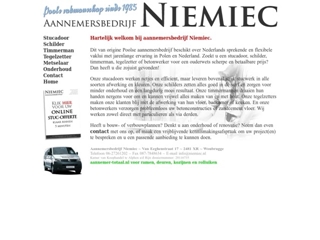 NIEMIEC AANNEMER