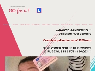 GO FOR IT! VERKEERSSCHOOL