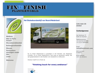 FIX TO FINISH PLASTERWORLD