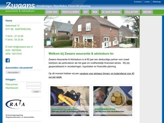 ZWAANS ASSURANTIE- EN ADVIESBURO BV