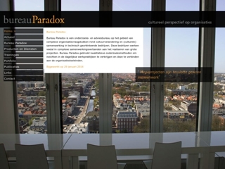 PARADOX ADVIESBURO VOOR COMPLEXE ORGANISATIE