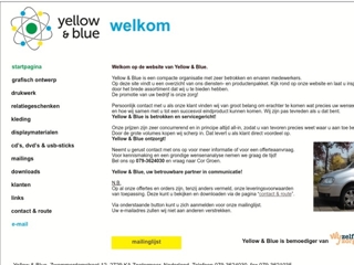 YELLOW & BLUE