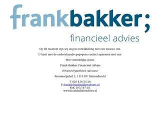FRANK BAKKER FINANCIEEL ADVIES
